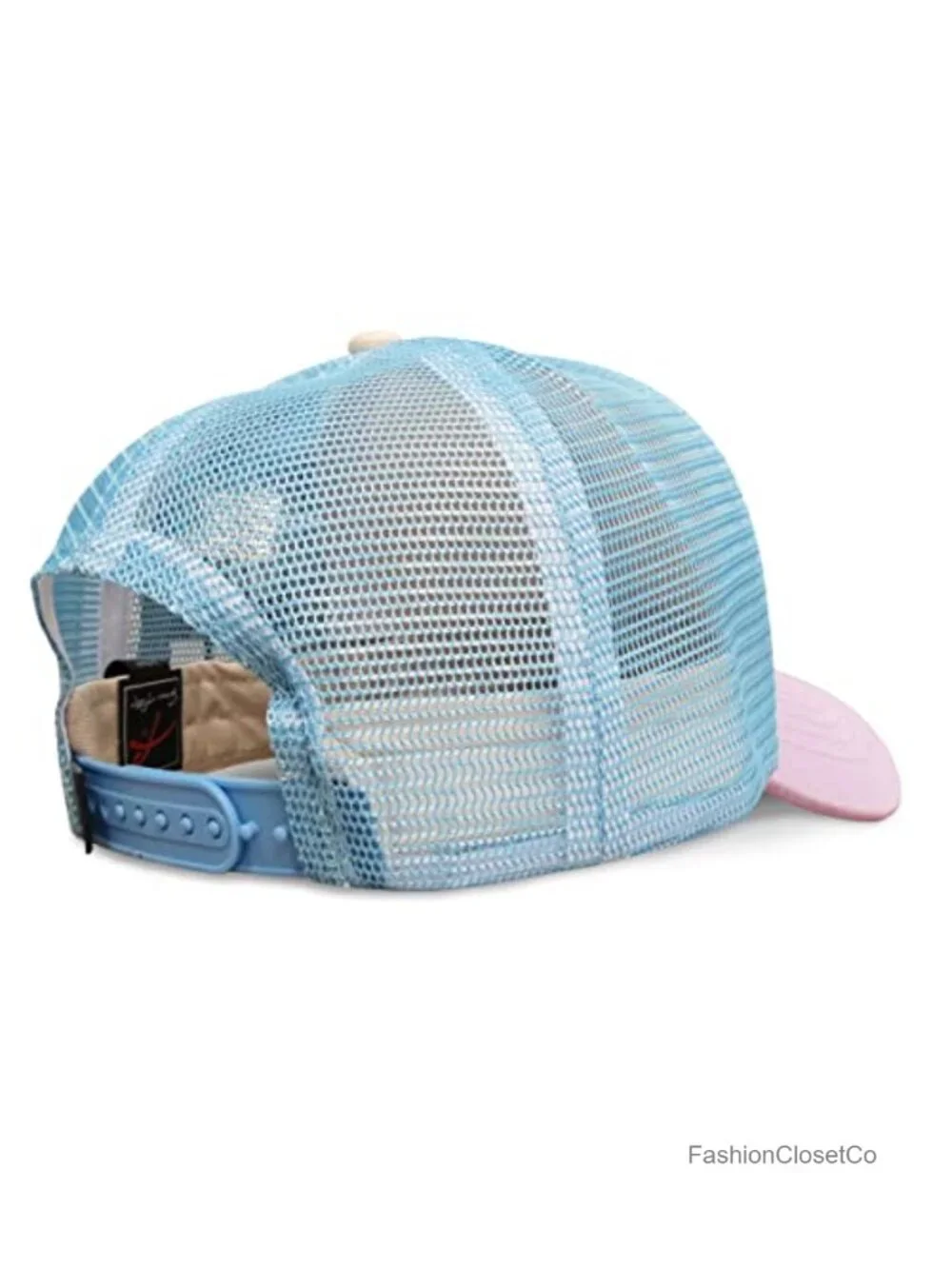 Women's Trucker Hat Snapback Baseball Cap Curved Bill Cotton Polyester